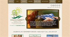 Desktop Screenshot of coleandgarrett.com